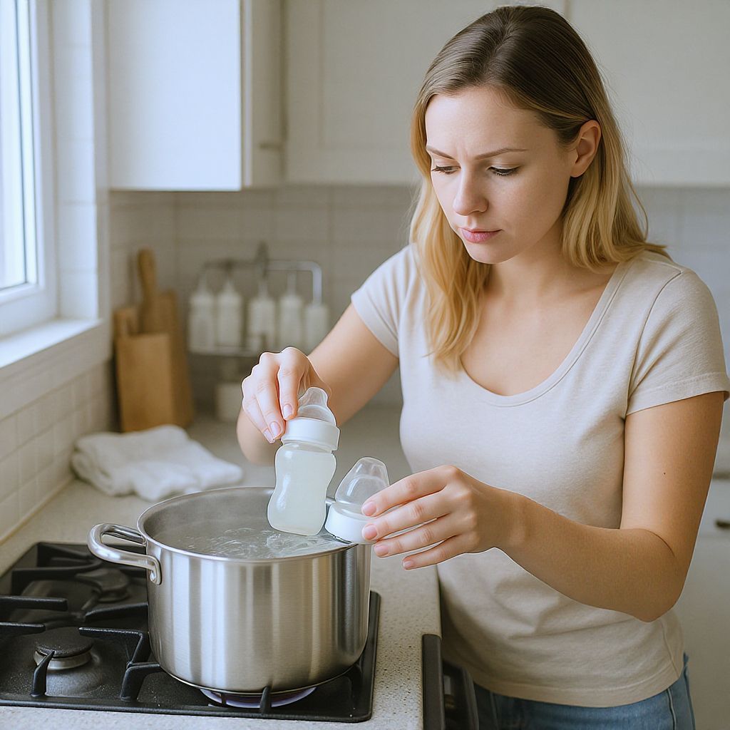 A cumisüveget nem szükséges mindegyik használat előtt kifőzni.