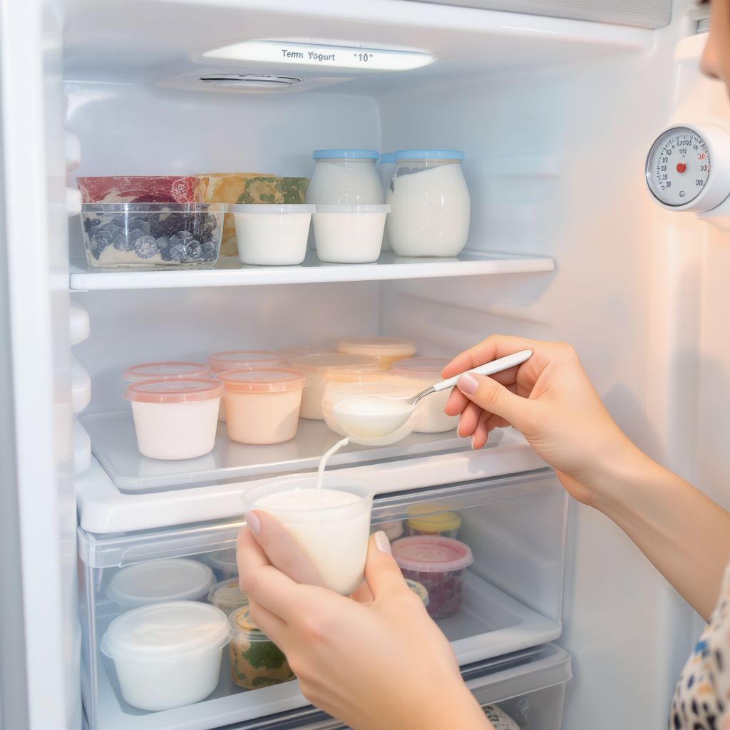 A házi joghurtot hűtve, légmentesen tároljuk a frissességért.