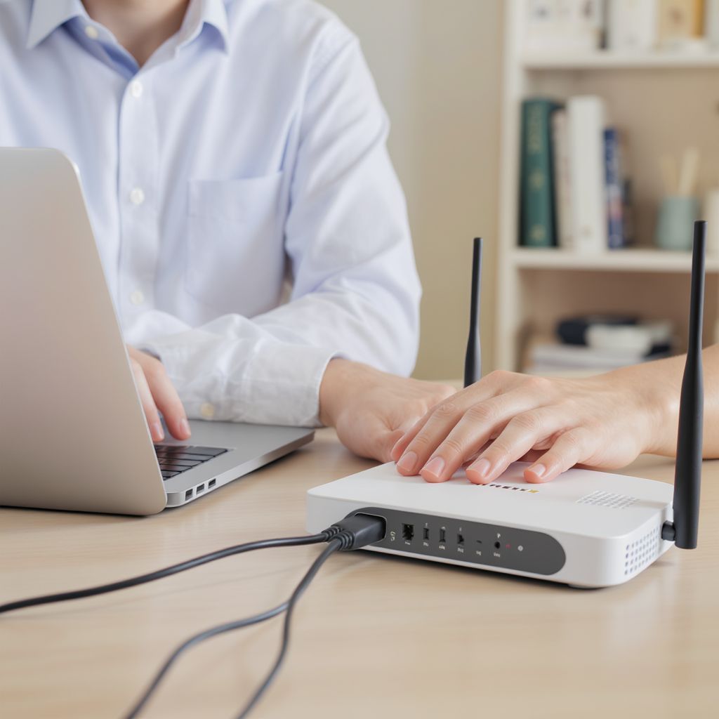 A modem és router újraindítása IP-címet változtathat.