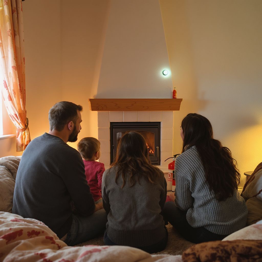 A szén-monoxid érzékelő elengedhetetlen a cserépkályhákhoz.