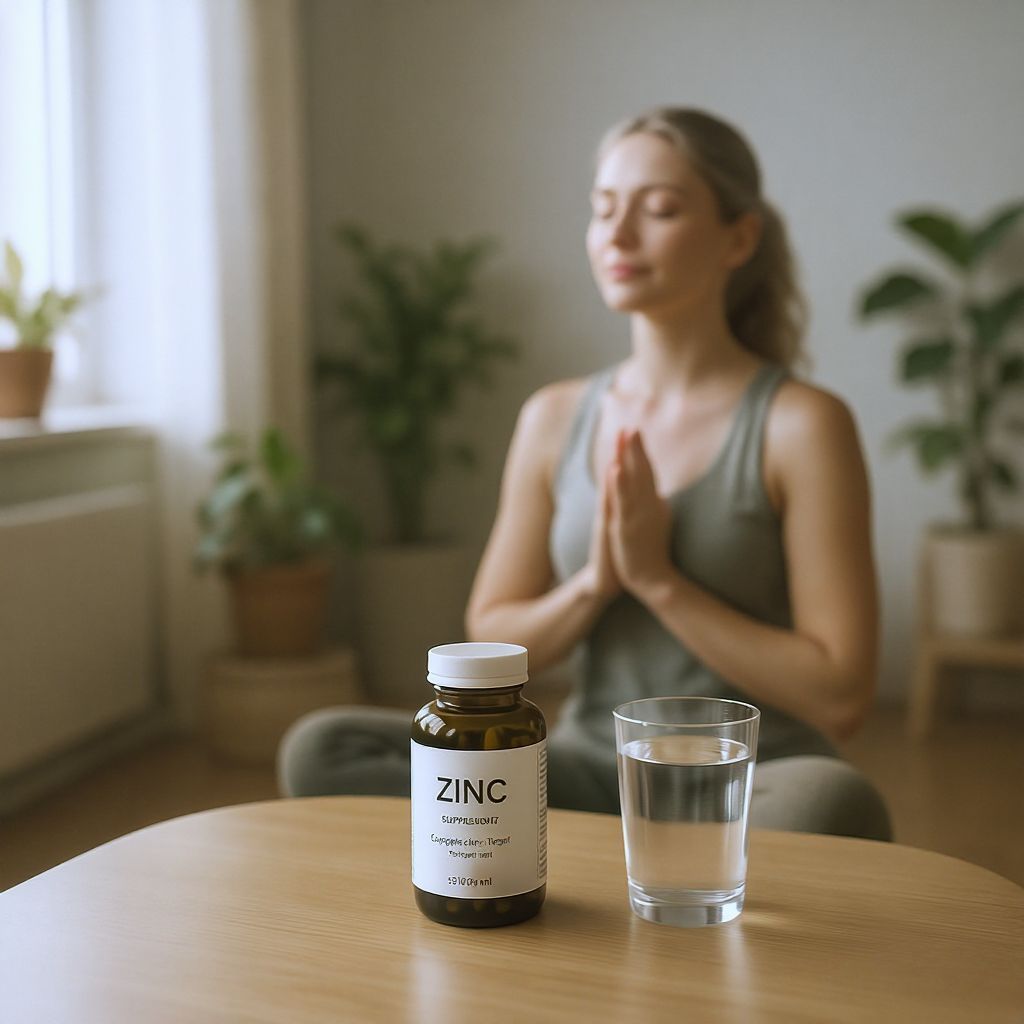 A cink segíthet csökkenteni a stressz tüneteit.