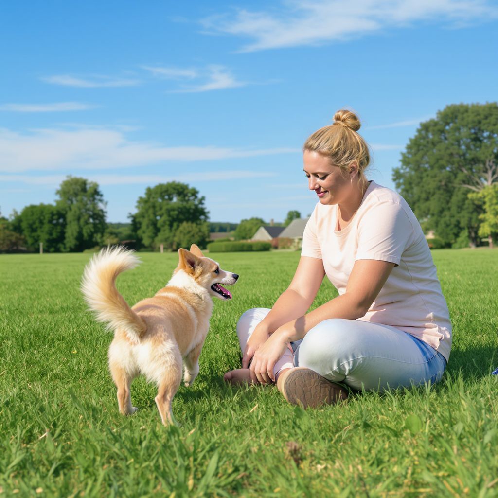 A gazdi türelme kulcsfontosságú a kutyák viselkedésében.