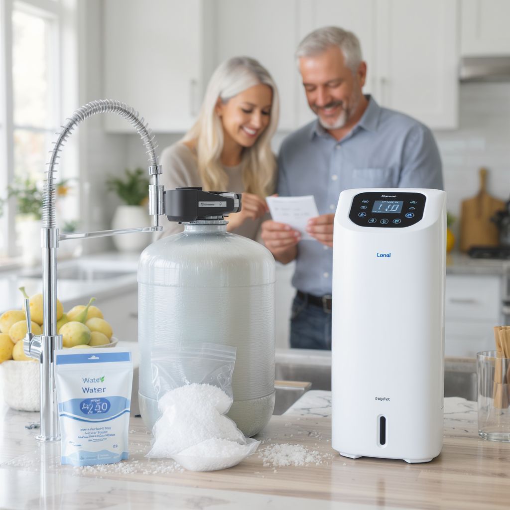 Az ioncserélők hatékonyan csökkentik a víz keménységét.