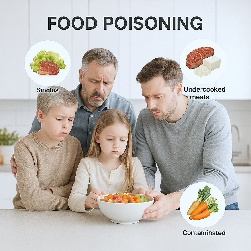 Az ételmérgezés leggyakoribb típusai a bakteriális és vírusos.