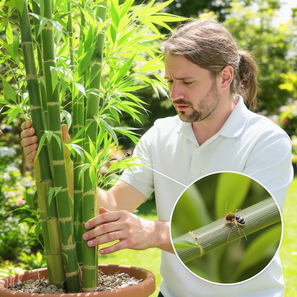 A bambusz legnagyobb ellensége a gombás betegségek.