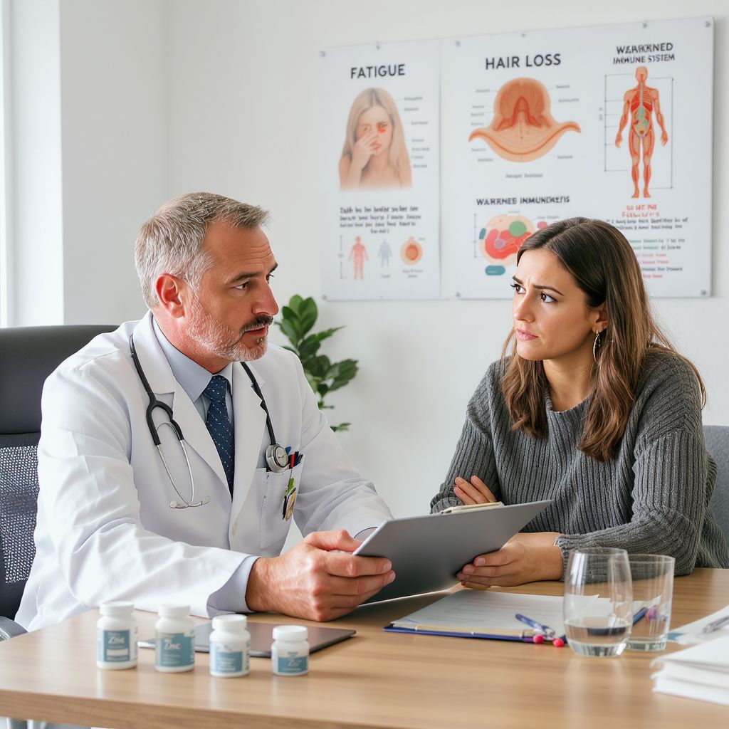 A cinkhiány fáradtságot, hajhullást és immunerő csökkenést okozhat.