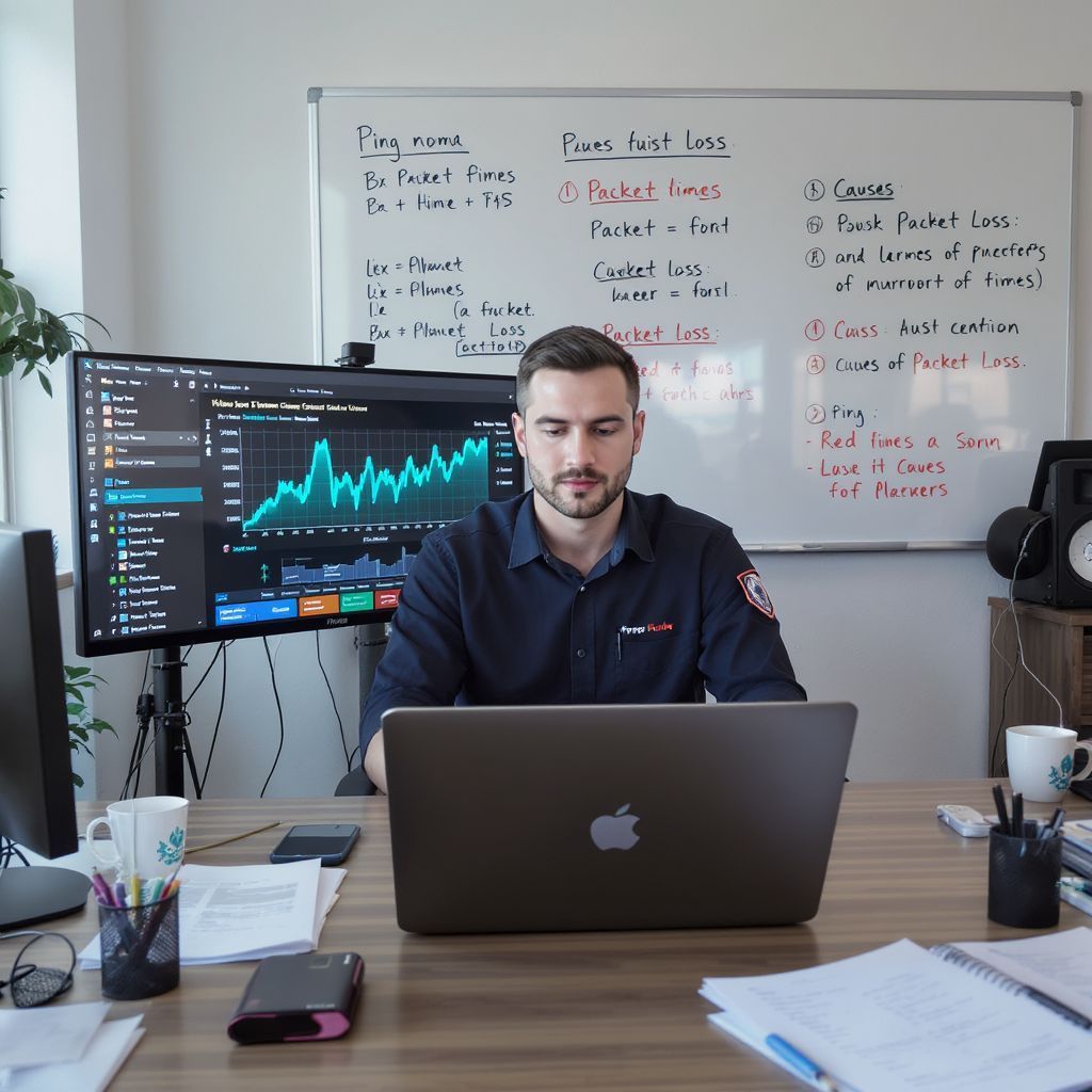 A csomagvesztés gyakran hálózati túlterhelés vagy hibás eszköz miatt következik be.