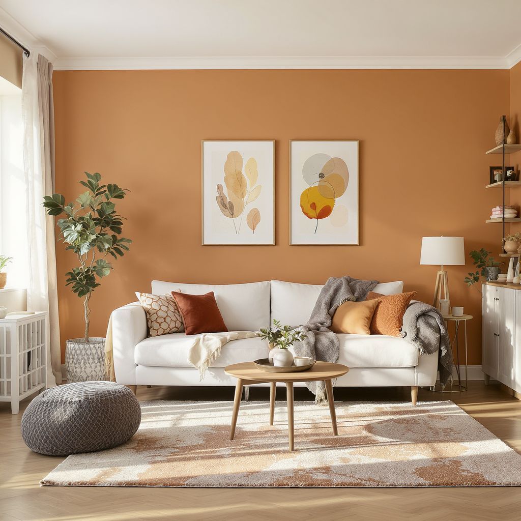 A személyes dekoráció fokozza a tér hangulatát.