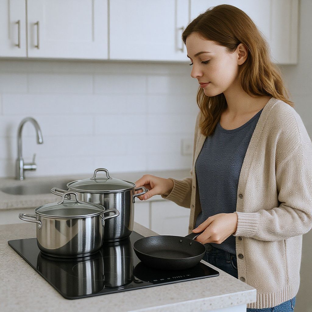 Indukciós főzéshez mágneses anyagú edények szükségesek.