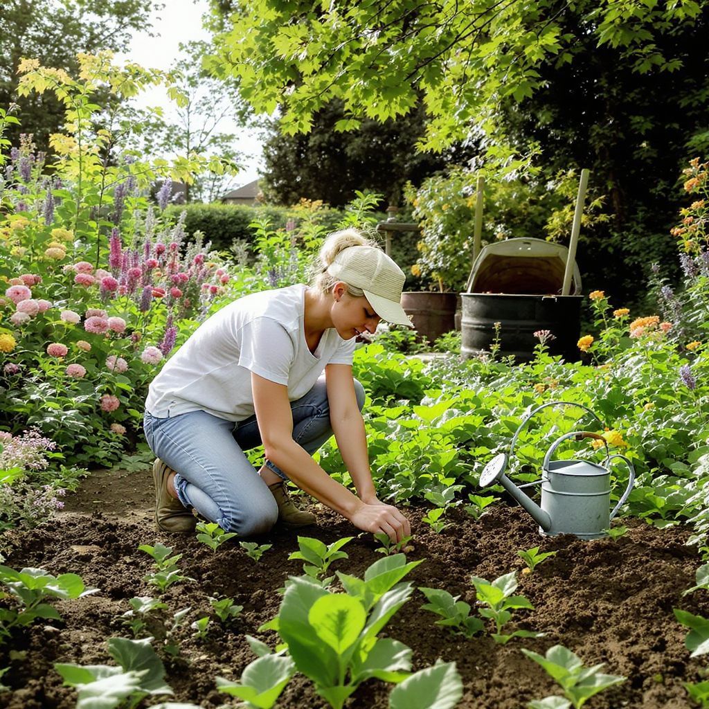 A fenntartható kertészet segíti a biodiverzitás megőrzését.