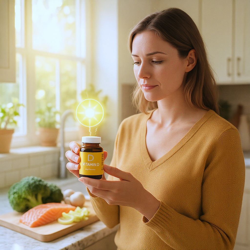 A D-vitamin nem csak napfényből, hanem ételekből is nyerhető.