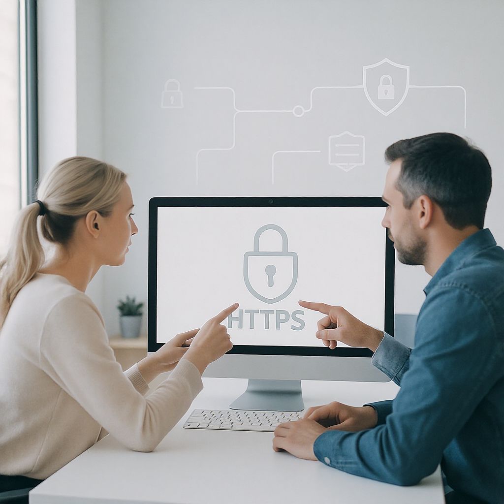 A HTTPS nem csak titkosít, hanem hitelesítést is nyújt.