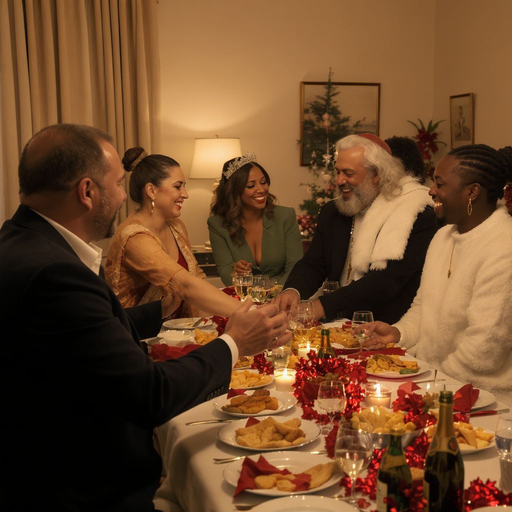 Az újévi üdvözlések módja kultúránként eltérő lehet.