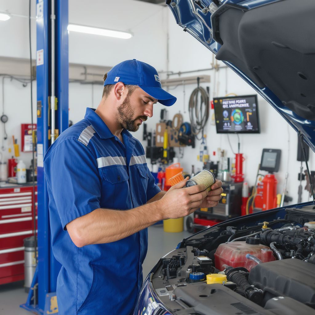 A rendszeres olajcsere növeli a motor élettartamát.