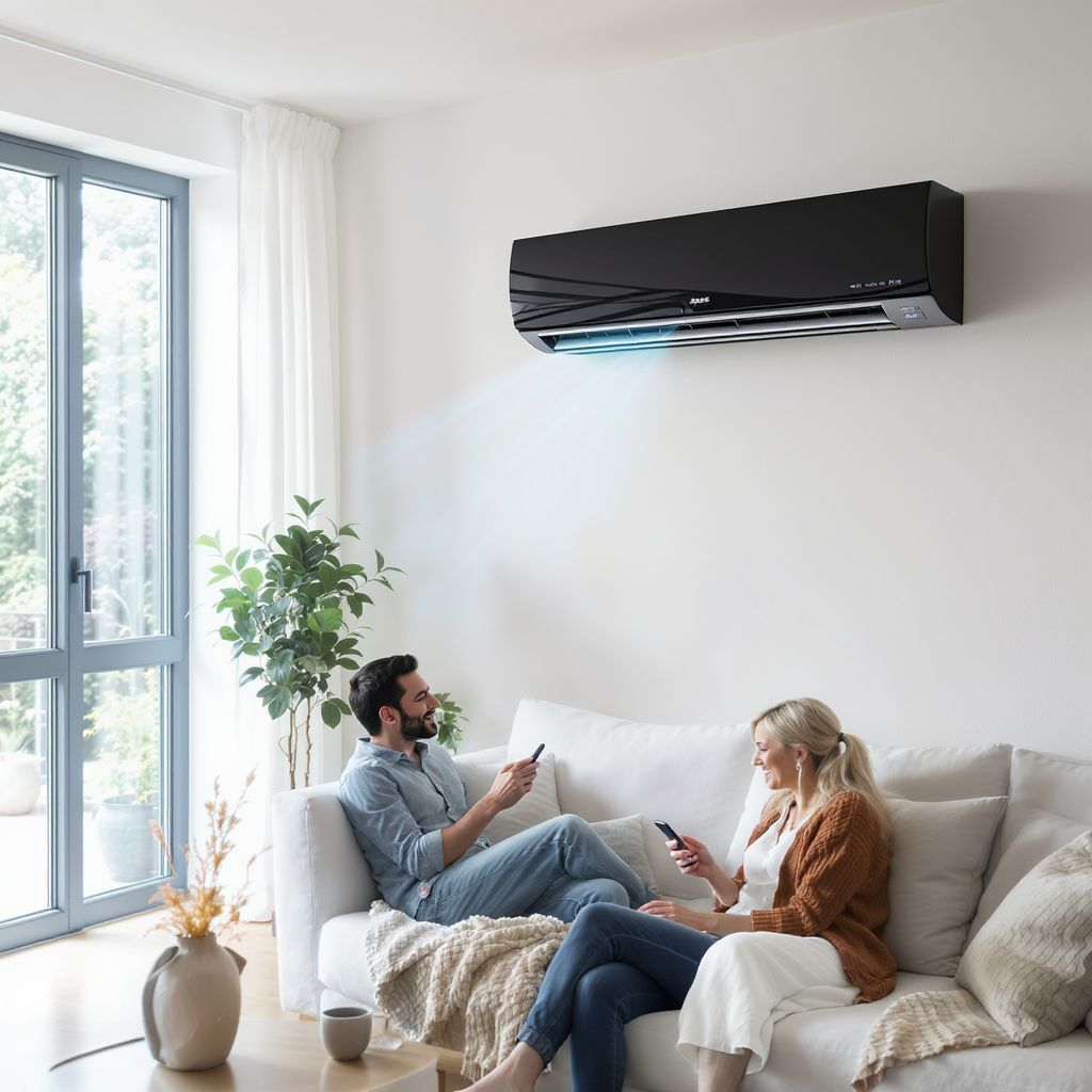 Az okosvezérlés energiatakarékos működést biztosít a klímákban.