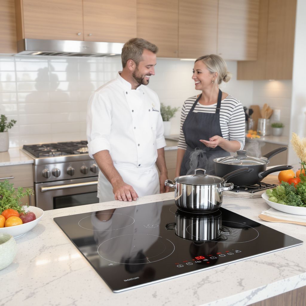 Az indukció energiatakarékos, gyors és biztonságos főzési mód.