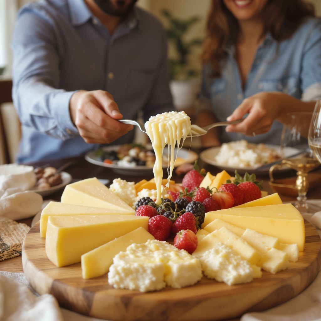 A sajtokat mindig szobahőmérsékleten tálaljuk a legjobb ízért.
