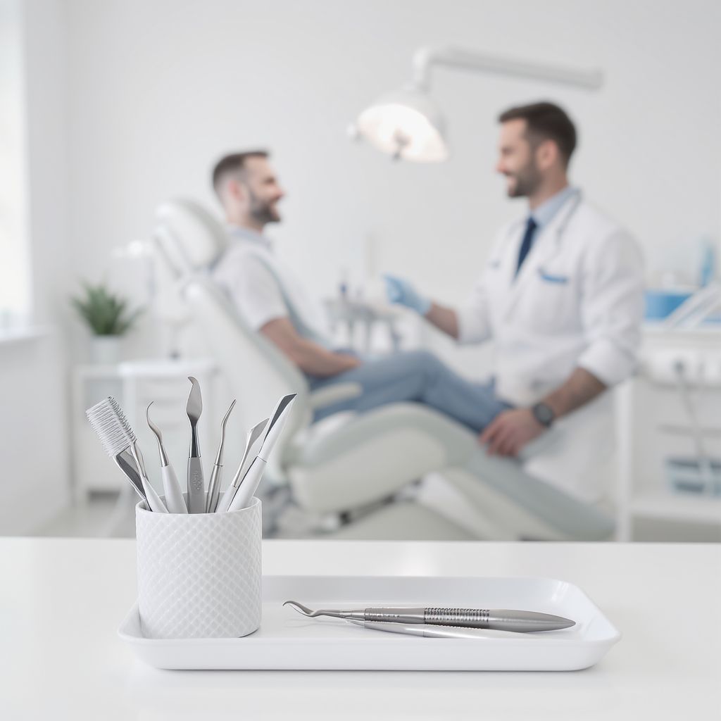 A kontroll során a szájhigiénia és egészség ellenőrzése történik.