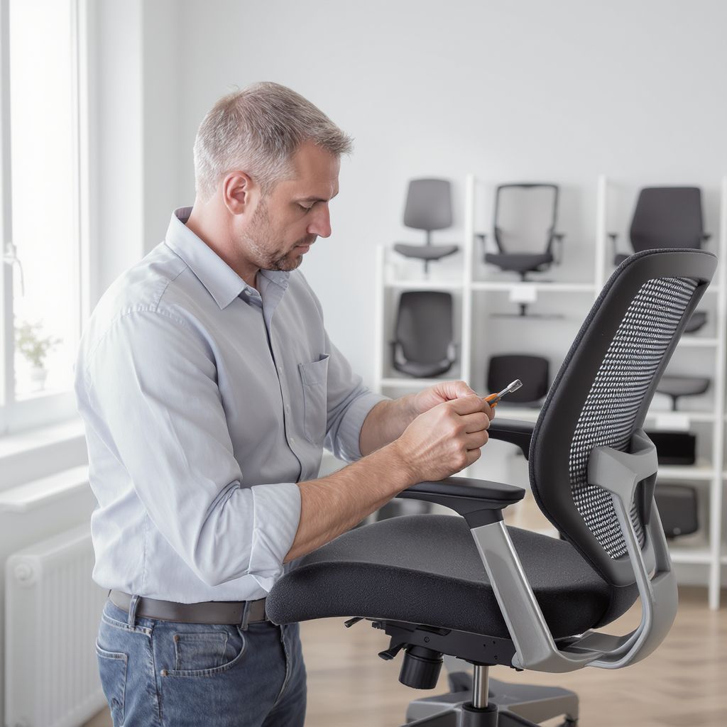 A rendszeres karbantartás meghosszabbítja a forgószék élettartamát.