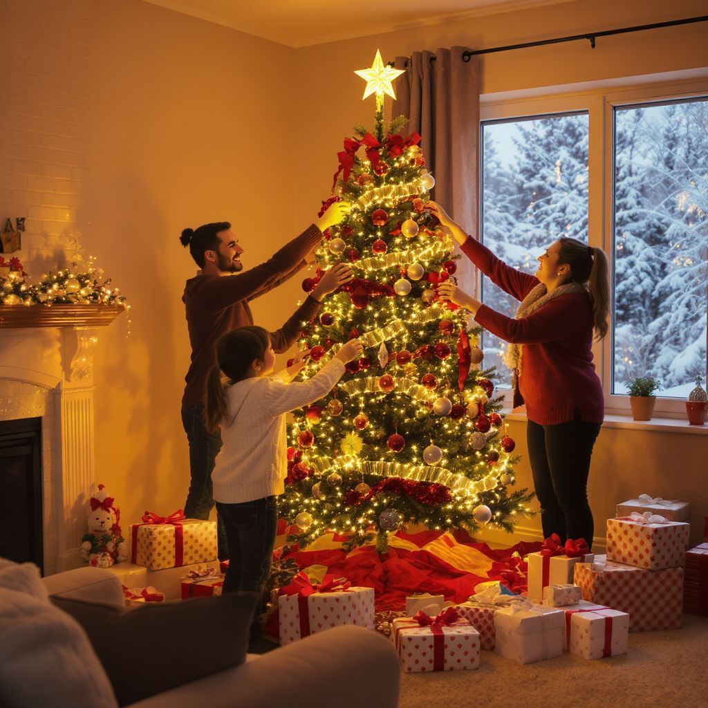 A díszítés hagyományai összekötnek minket a családdal.