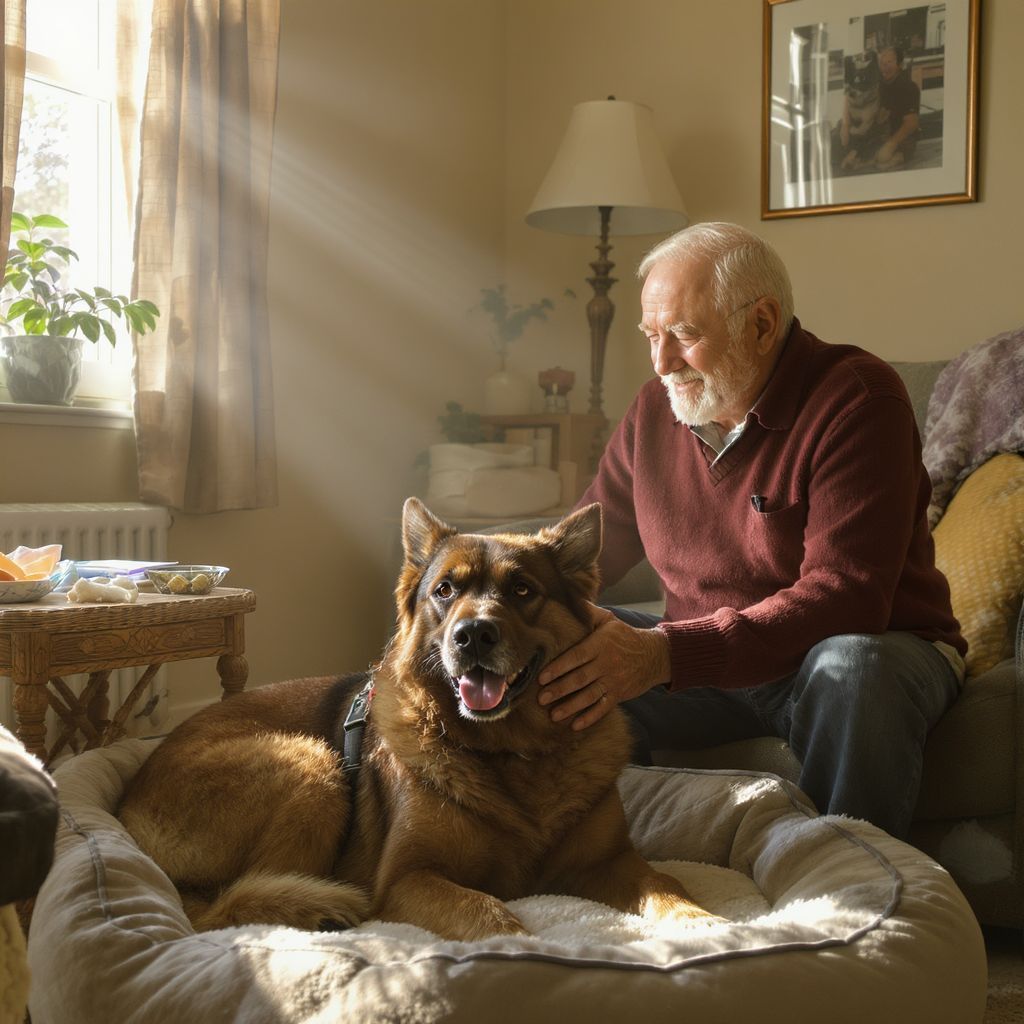 A segítőkutya nyugdíjazása utáni támogatás elengedhetetlen.