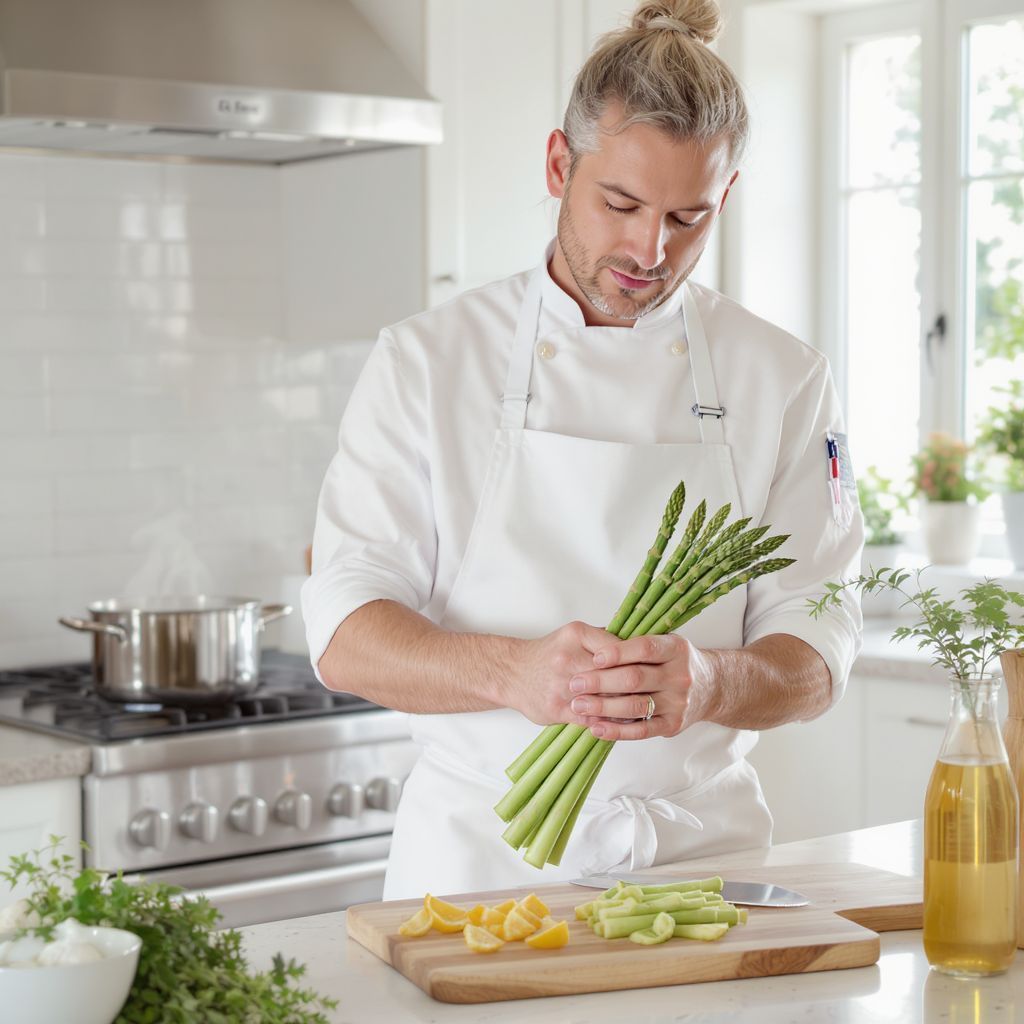 A spárga főzésénél mindig sós vízben érdemes főzni.