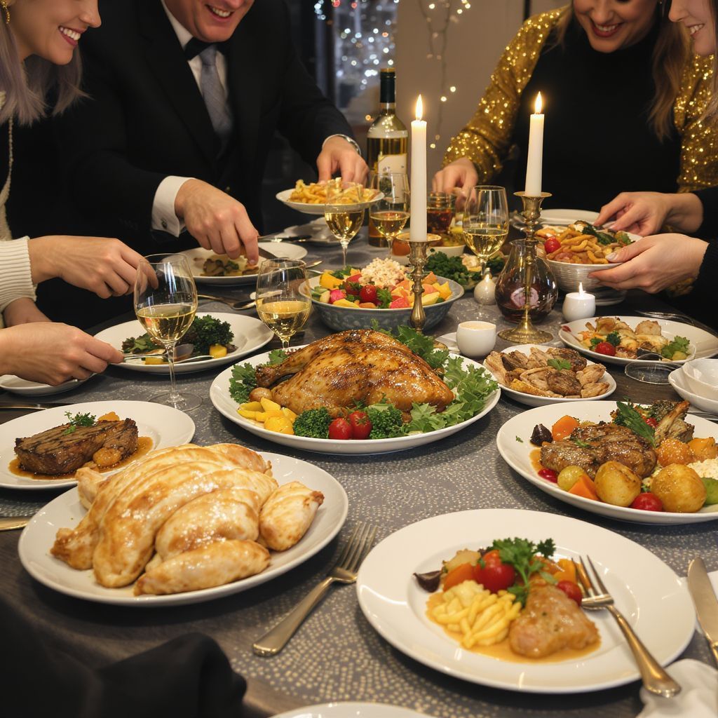 A növényi alapú ételek népszerűsége folyamatosan nő szilveszterkor.
