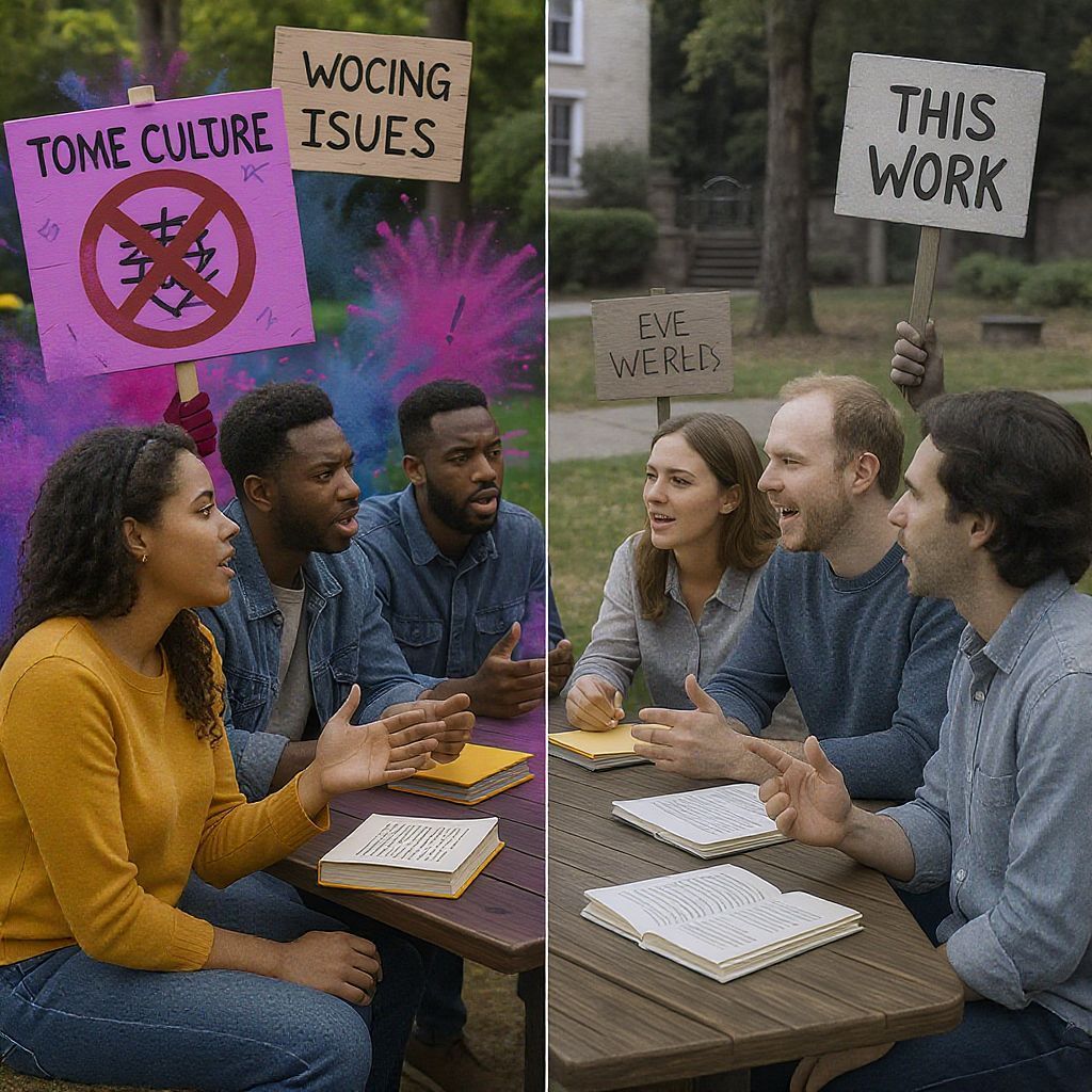 A „woke” szó vitái a társadalmi igazságosság körül forognak.