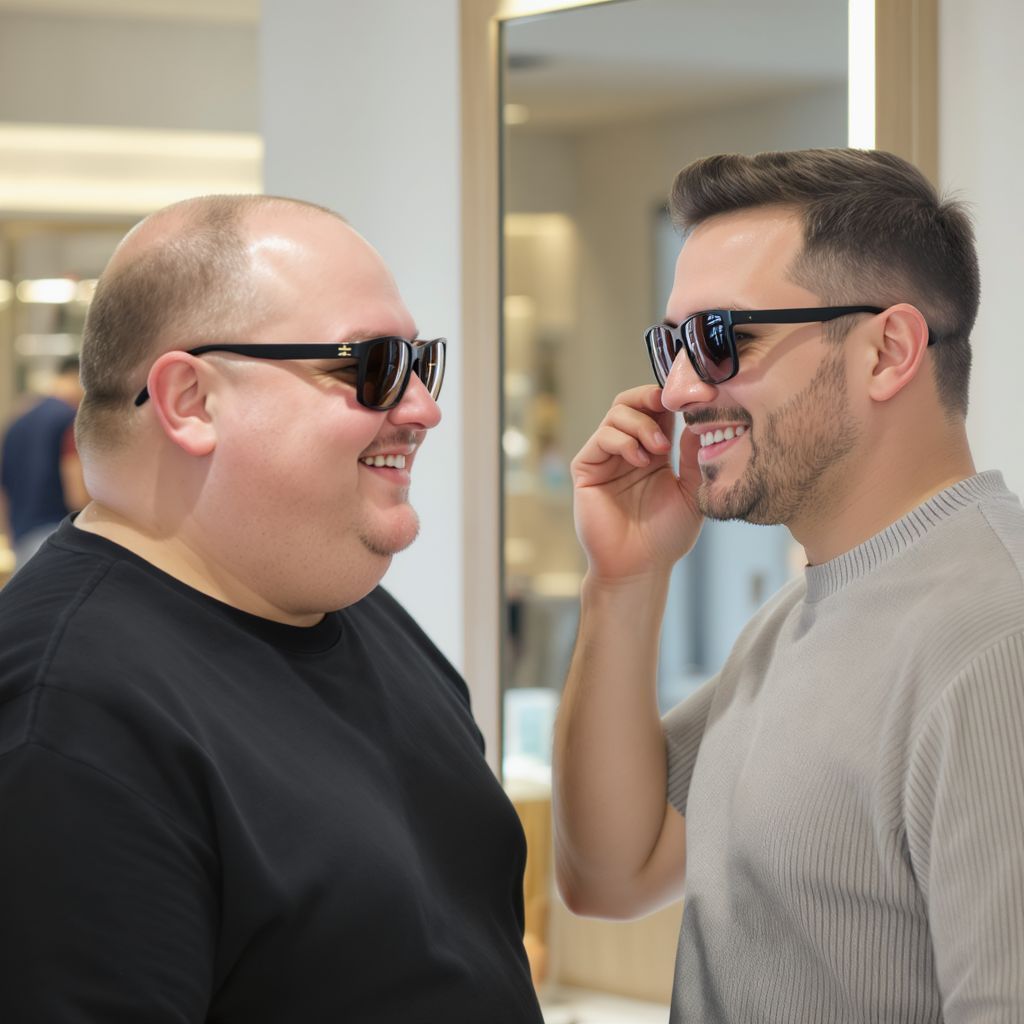 Az arcformához illesztés növeli a napszemüveg kényelmét.