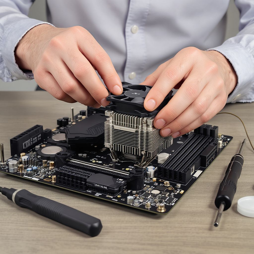 A CPU hűtő megakadályozza a túlmelegedést és teljesítménycsökkenést.