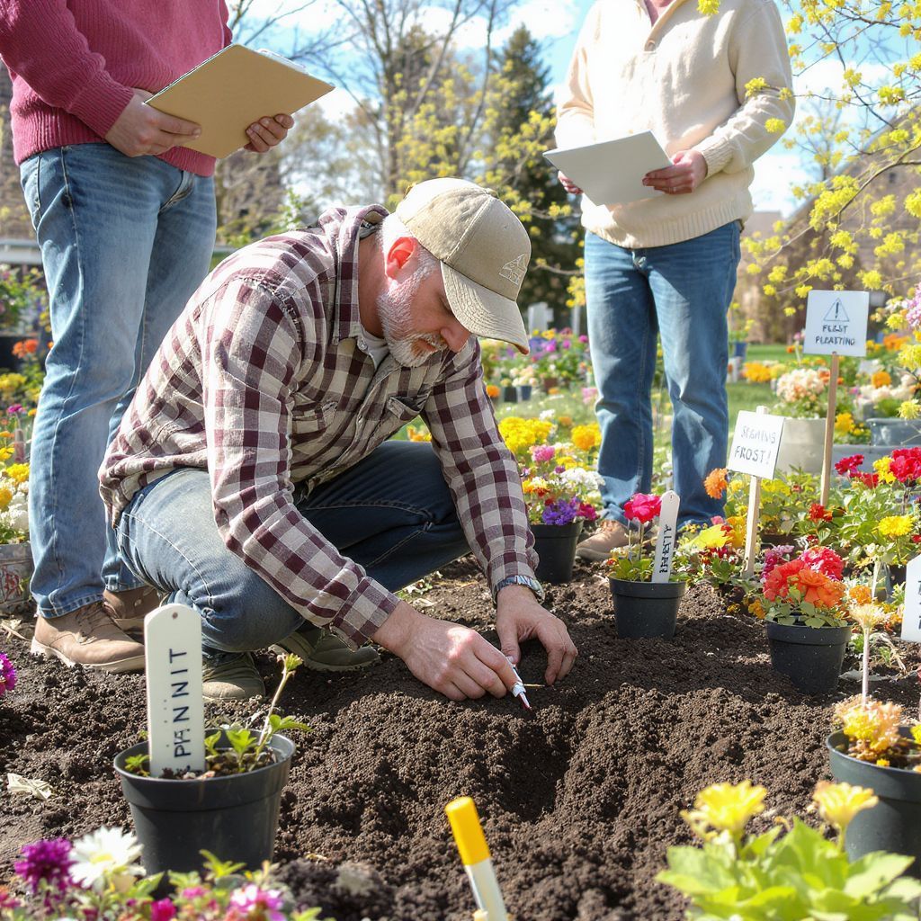 Ne ültessünk, ha a talaj még nedves vagy fagyos!