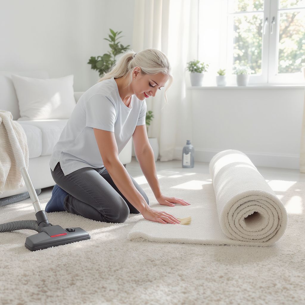 A szőnyegek rendszeres porszívózása csökkenti az allergéneket.