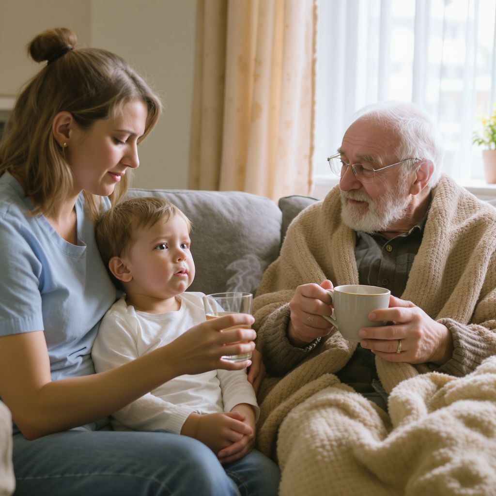 Gyermekek és idősek különösen érzékenyek a dehidratációra.