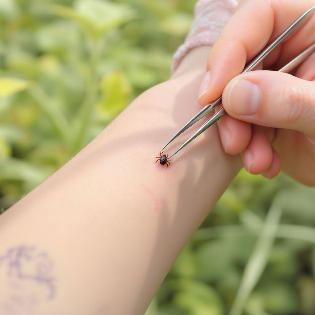 A kullancs eltávolításakor fontos a feje eltávolítása.