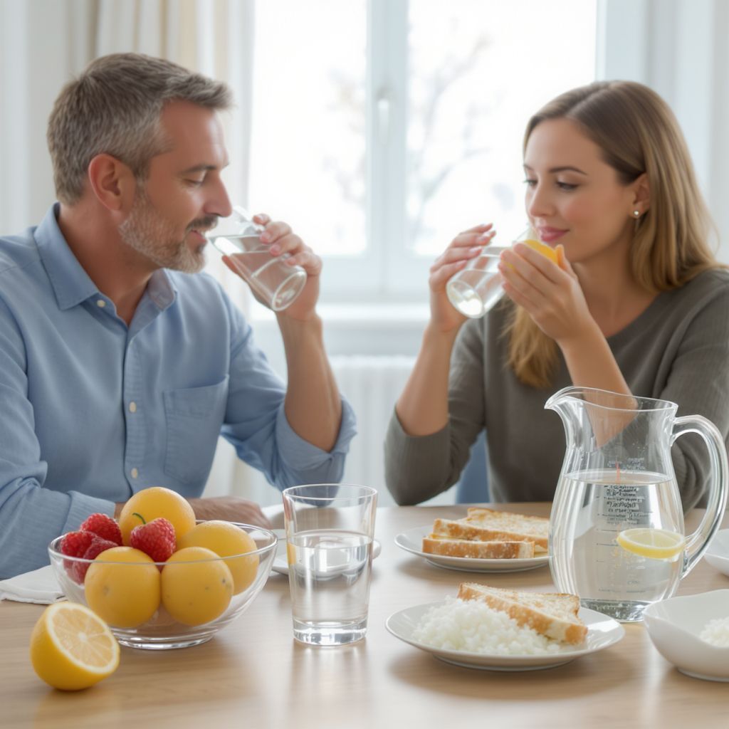 A hidratálás kulcsfontosságú a másnaposság megelőzésében.