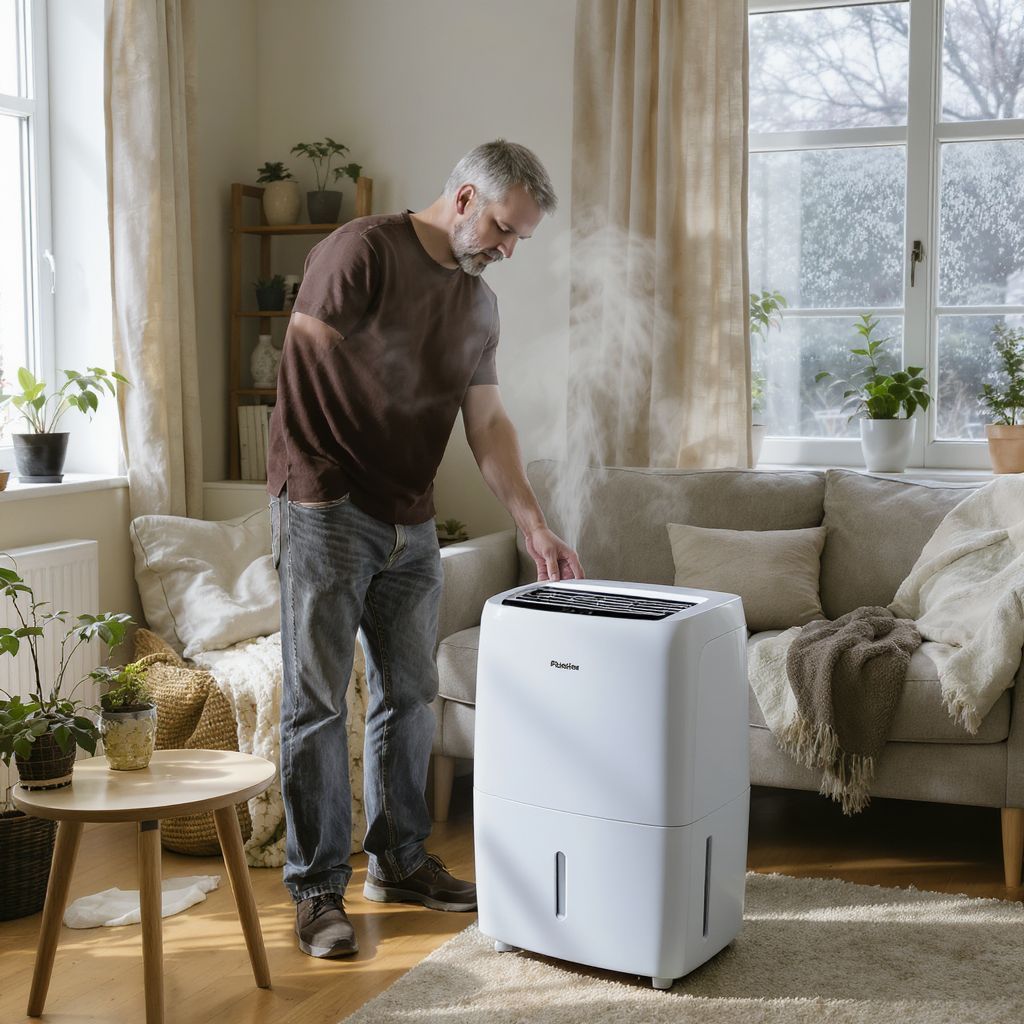 A páramentesítők javítják a levegőminőséget és csökkentik a penészt.